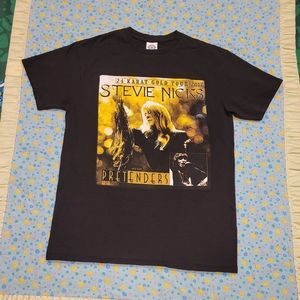 🎤🎵 Stevie Nicks 🔥 Concert Tour Shirt 💎 Medium + The Pretenders Fleetwood Mac